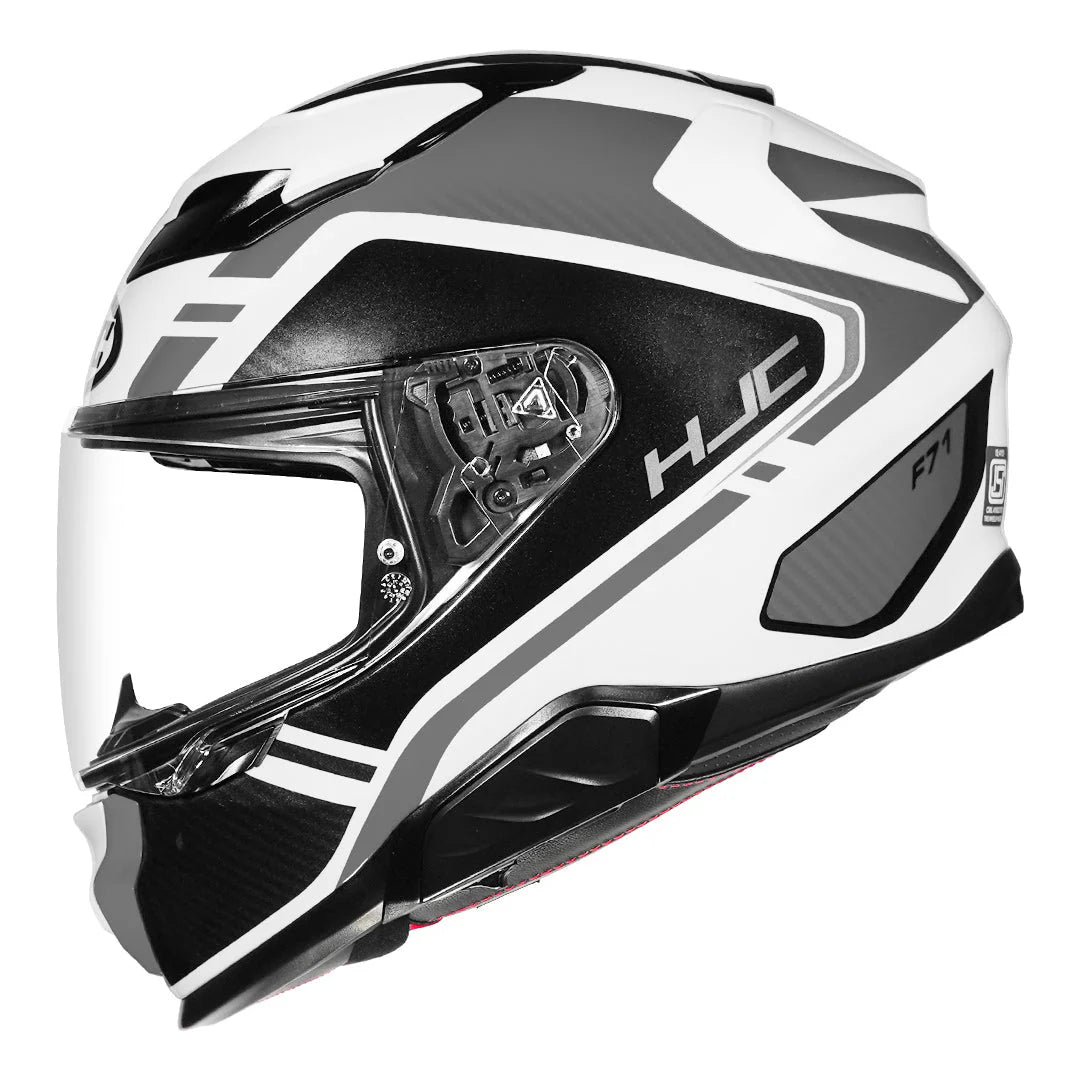 HJC F71 (F7X) TOZZ HELMET -WHITE/GREY