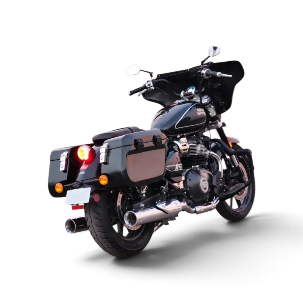 Bykology panniers for supermeteor 650