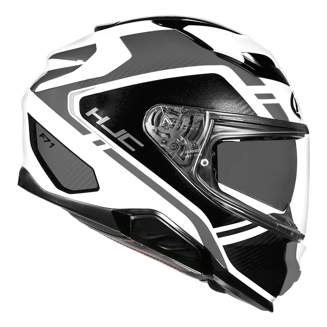 HJC F71 (F7X) TOZZ HELMET -WHITE/GREY