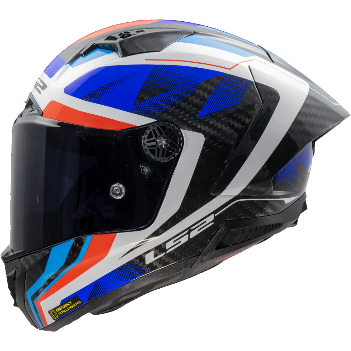 LS2 FF805 THUNDER CARBON GP AERO RAUTE GLOSS