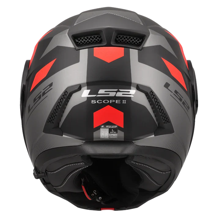 LS2 FF902 SCOPE II DURIA MATT BLACK RED