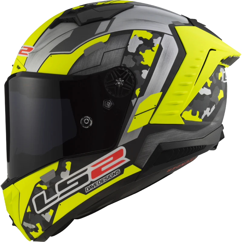 LS2 FF805 THUNDER C SPACE H-V YELLOW GREY