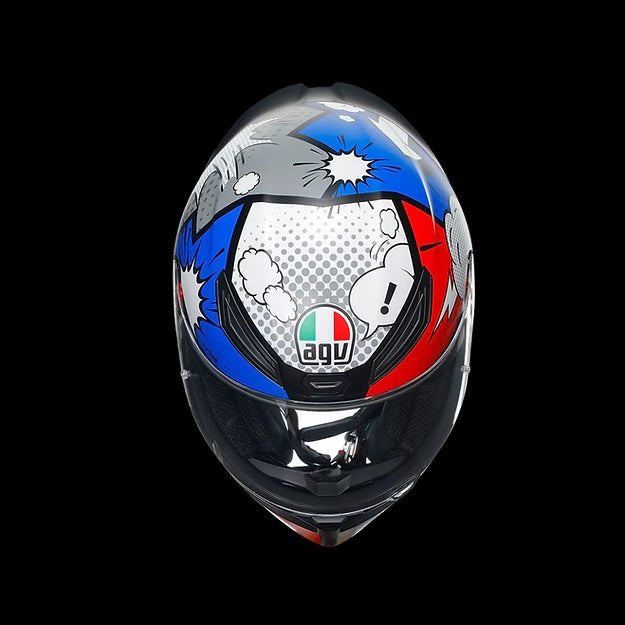 AGV K1 S BANG MATT ITALY/BLUE DOT(E2206)
