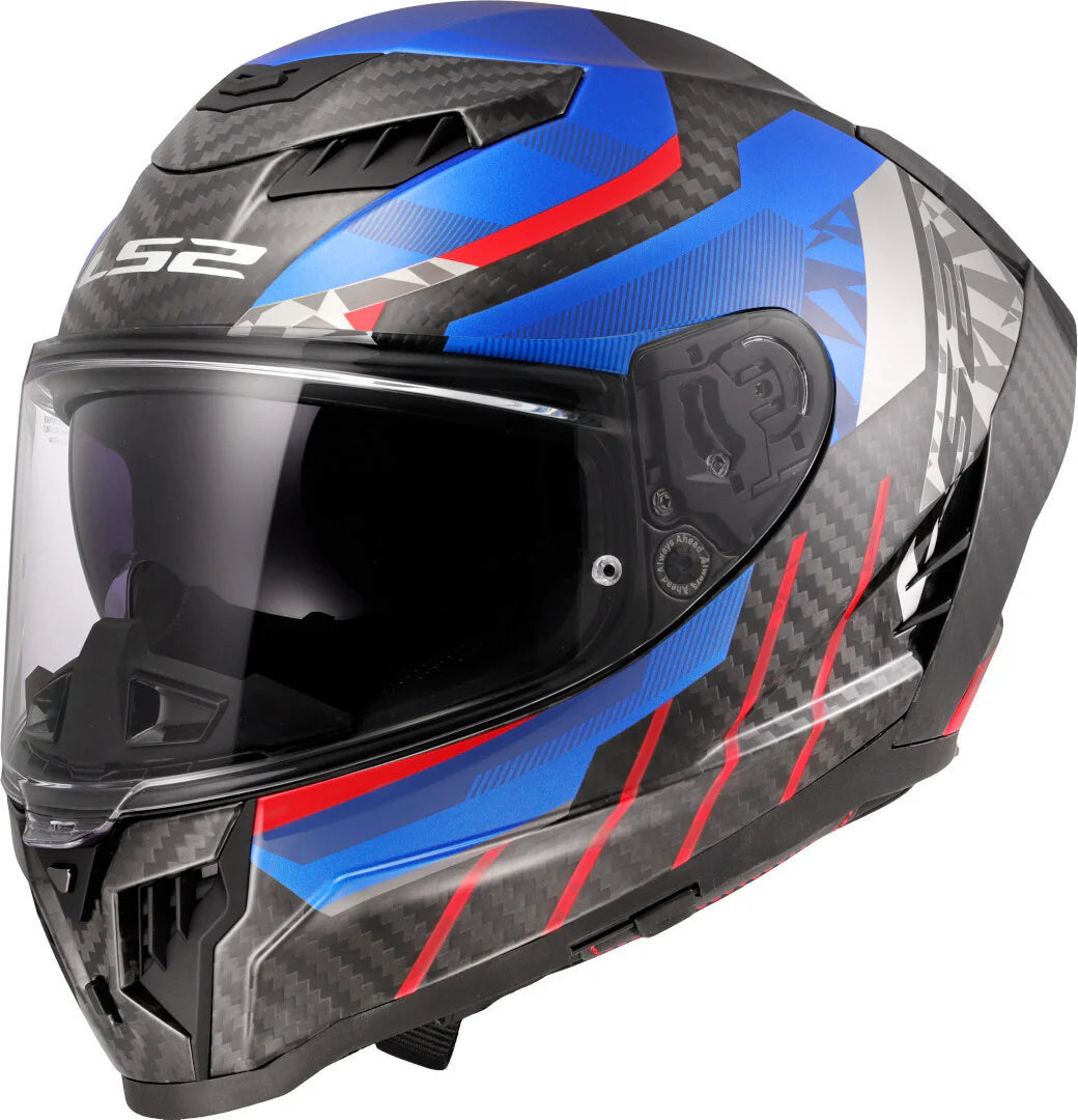LS2 FF807 DRAGON CARBON TRAX GLOSS