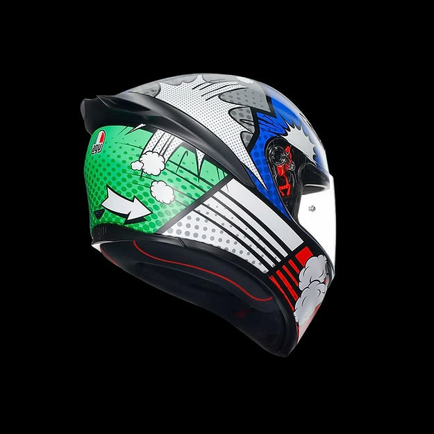 AGV K1 S BANG MATT ITALY/BLUE DOT(E2206)