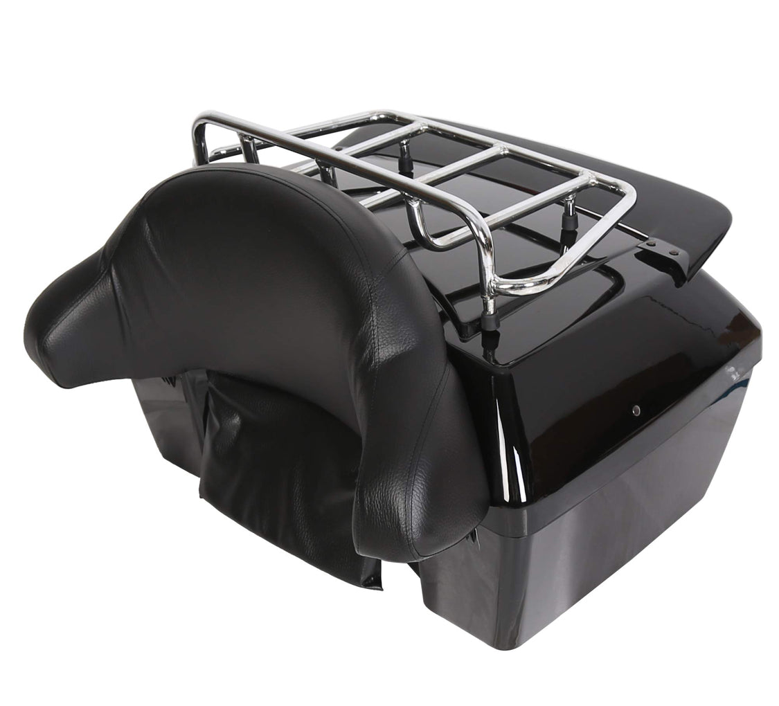 Topbox with backrest for harley & supermeteor 650