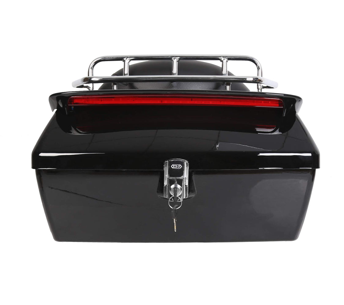 Topbox with backrest for harley & supermeteor 650