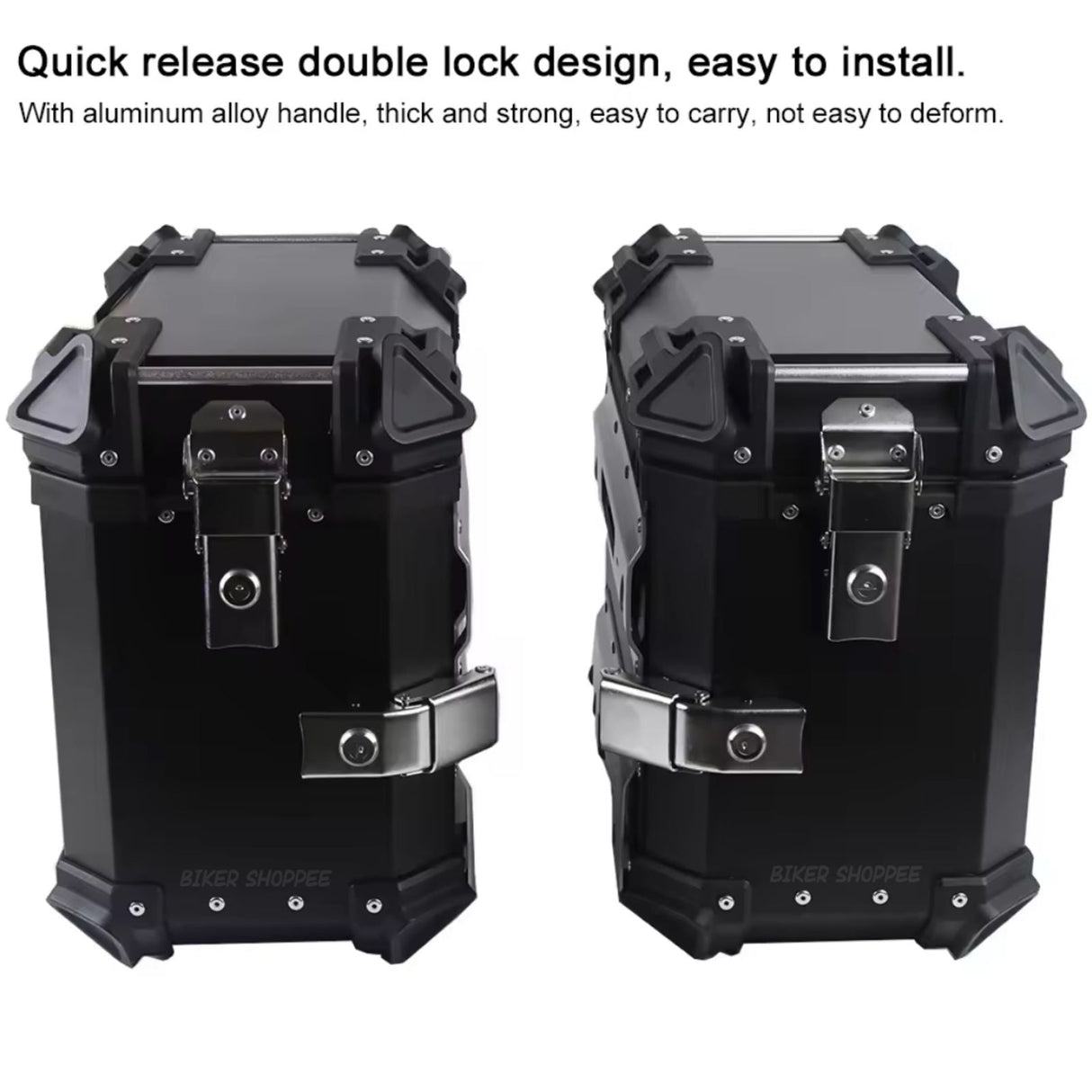 PANNIER SIDE BOX 38L SET OF 2 (BLACK)