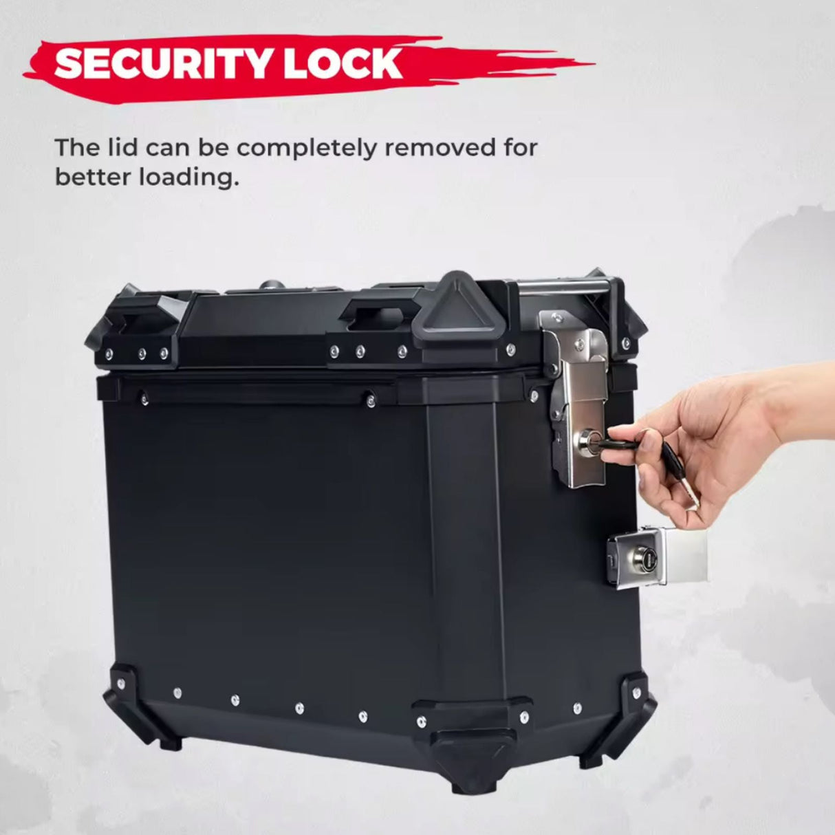 PANNIER SIDE BOX 38L SET OF 2 (BLACK)