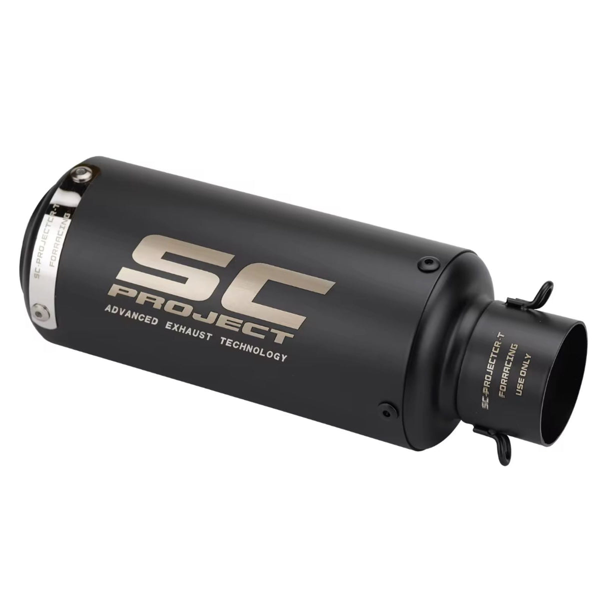 SC PROJECT EXHAUST (SHORT) BLACK