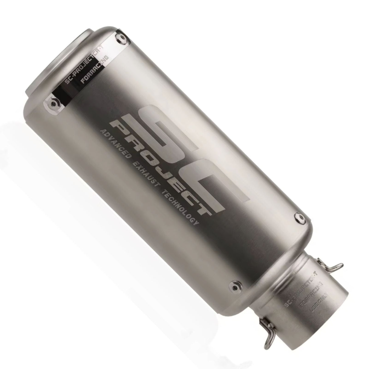 SC PROJECT EXHAUST (SHORT) SILVER