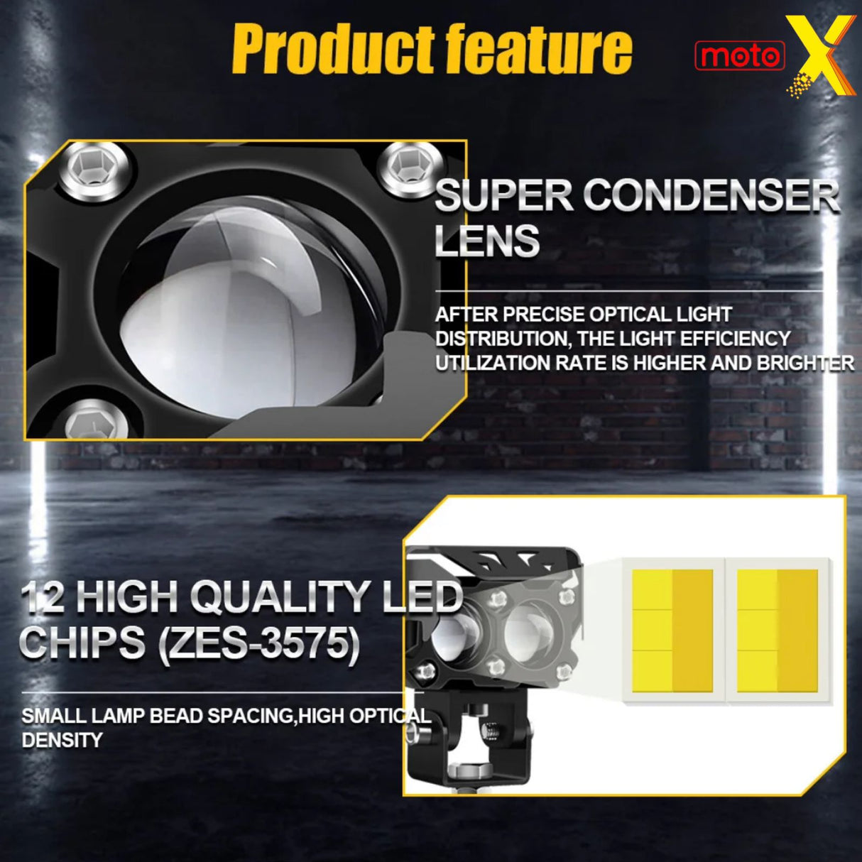 QUAD SHOT LED FOG LIGHT PAIR