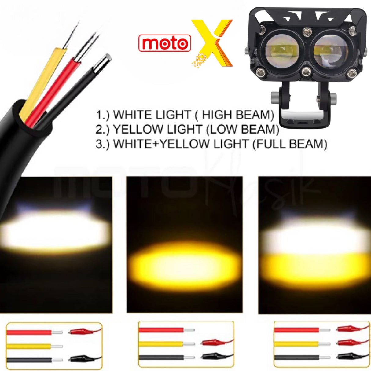 QUAD SHOT LED FOG LIGHT PAIR
