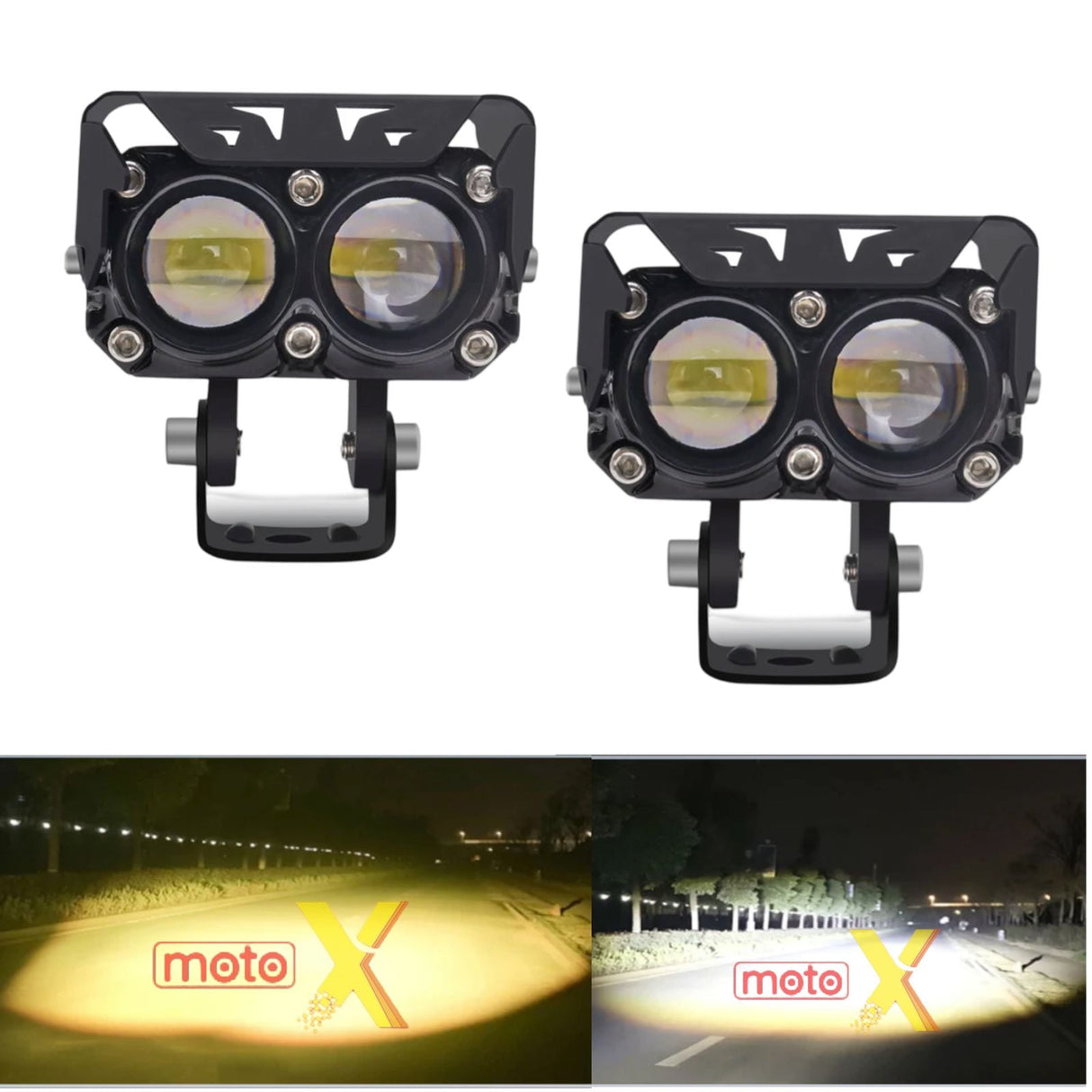 QUAD SHOT LED FOG LIGHT PAIR
