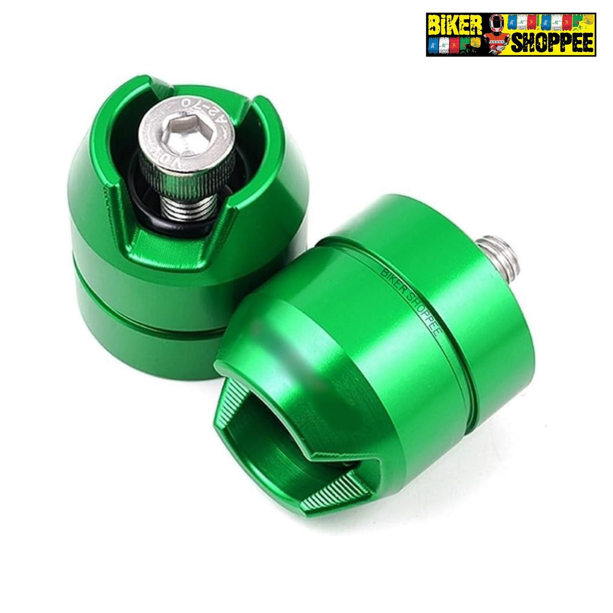 MOTOCYCLE NINJA STYLE HANDLE BAR END WEIGHT