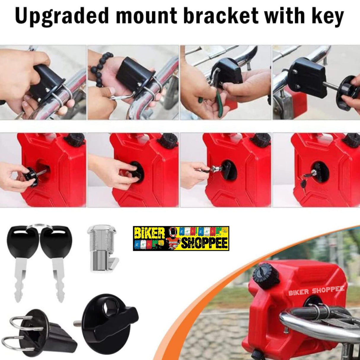 JERRY CAN WITH LOCK 5LTR