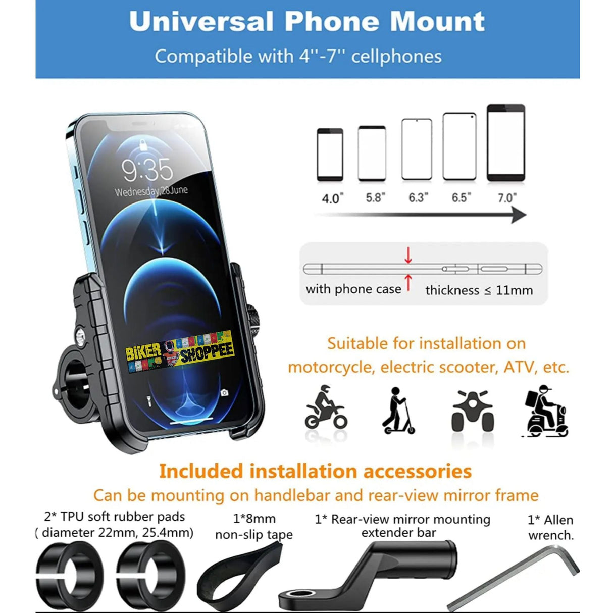 GUIDER M8S MOBILE HOLDER