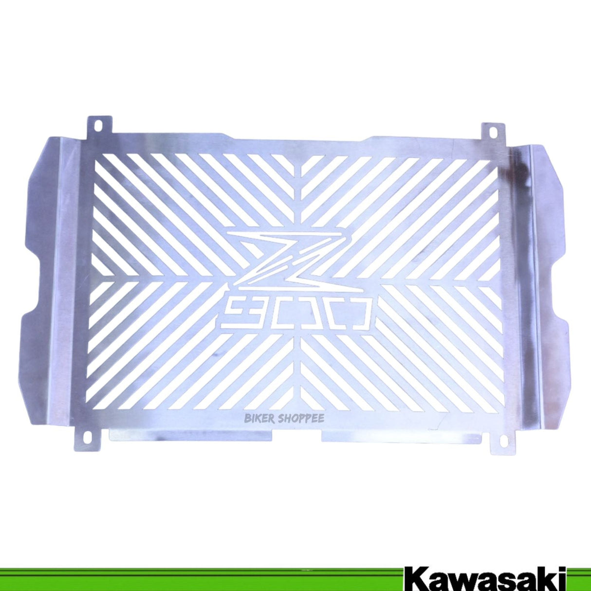 KAWASAKI Z900 RADIATOR GUARD (STAINLESS STEEL)