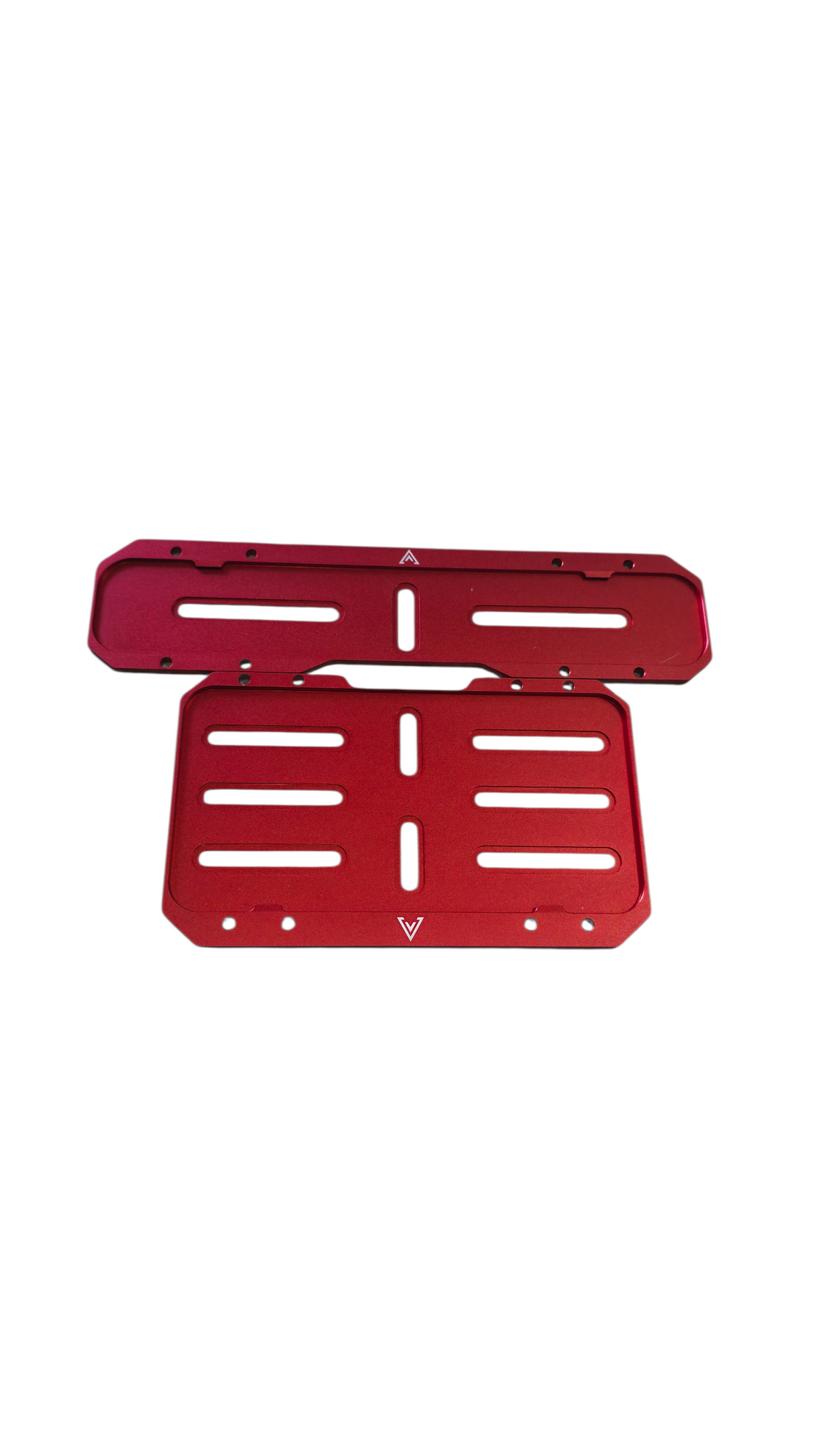 Aluminium number plate frames for all bikes