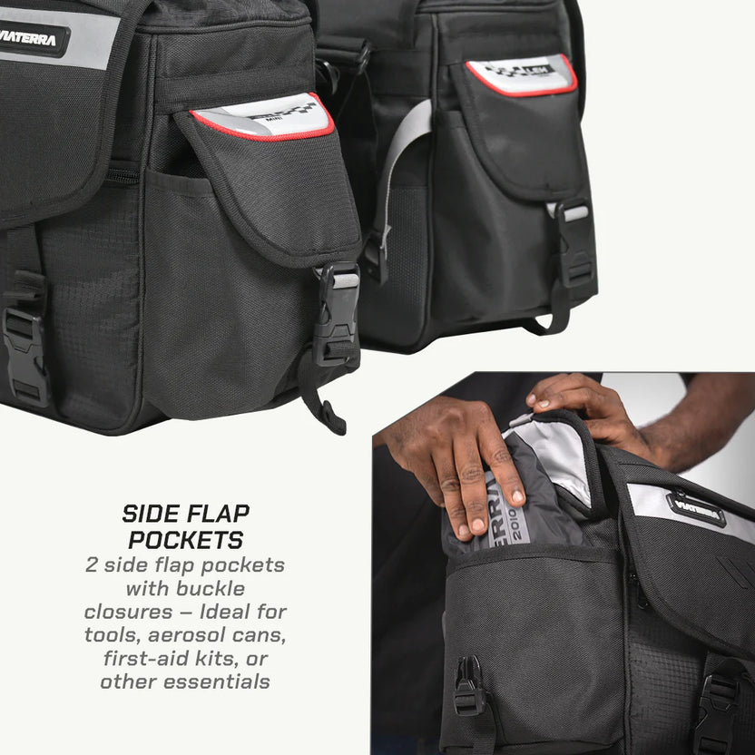 LEH Mini 100% Waterproof Motorcycle Saddlebags