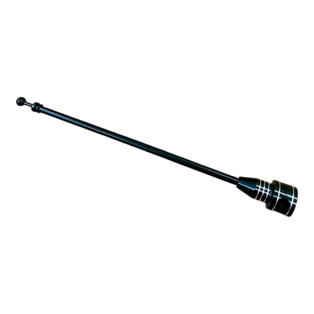 Cnc flag pole with detachable base