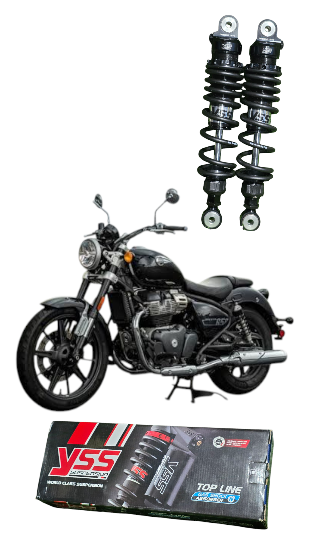 YSS Topline suspension for supermeteor 650
