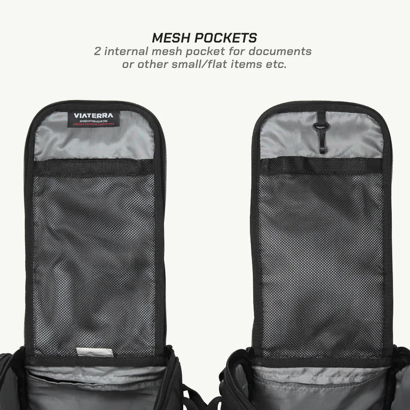 Condor 2UP 64L Waterproof Motorcycle Saddlebags