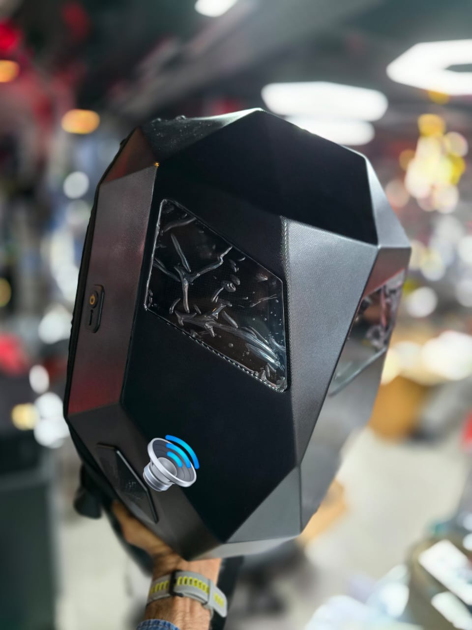 LOY LED EYE BACKPACK BLACK