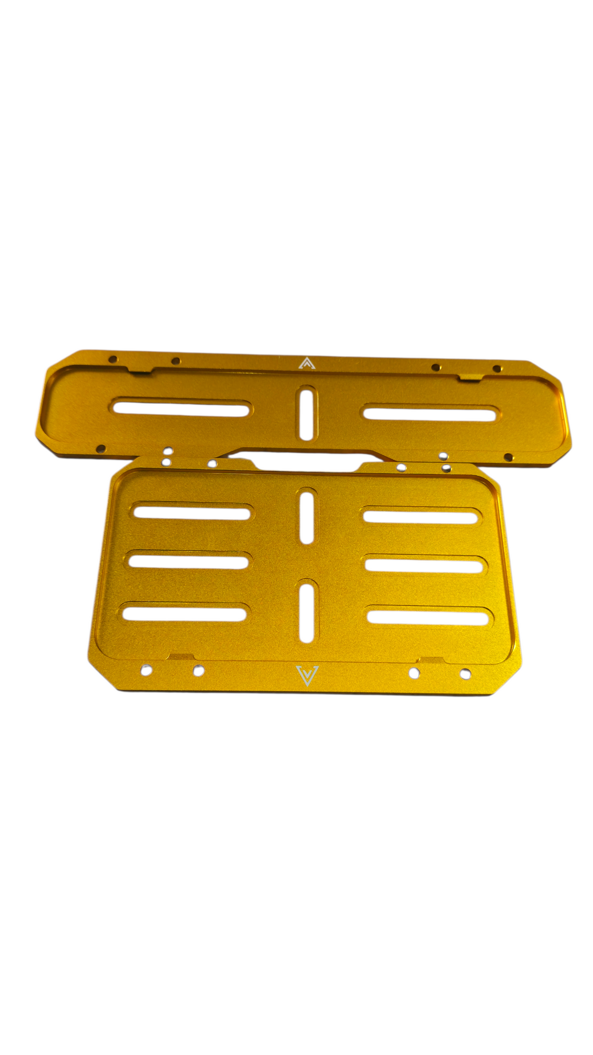 Aluminium number plate frames for all bikes