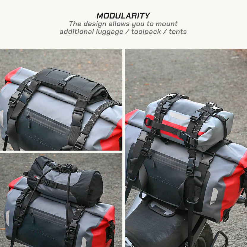 ViaTerra DryBag 40L - 100% Waterproof Motorcycle Tailbag (Universal)