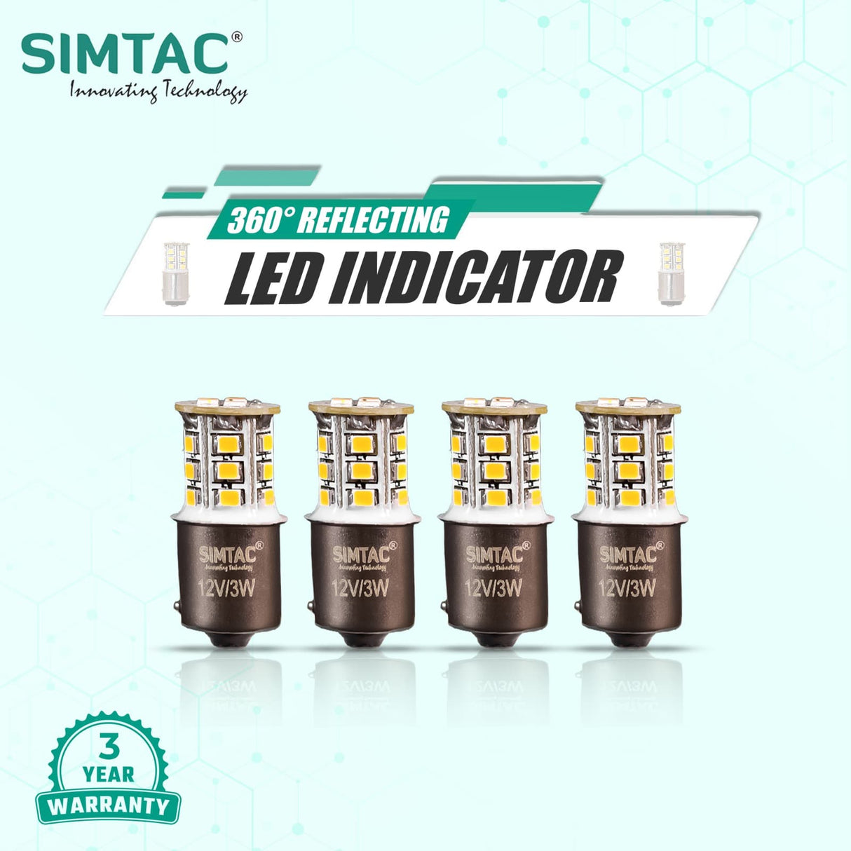 SIMTAC STRAIGHT PIN BULBS
