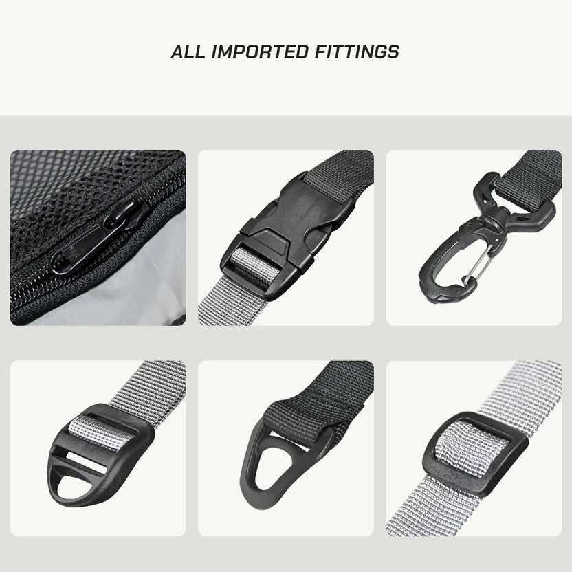VIATERRA RTW SERIES - HAMMERHEAD 75 UNIVERSAL MOTORCYCLE TAILBAG