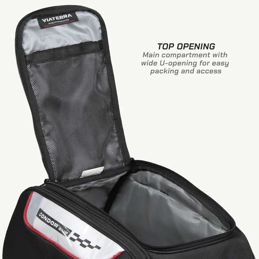 Condor 2UP 64L Waterproof Motorcycle Saddlebags