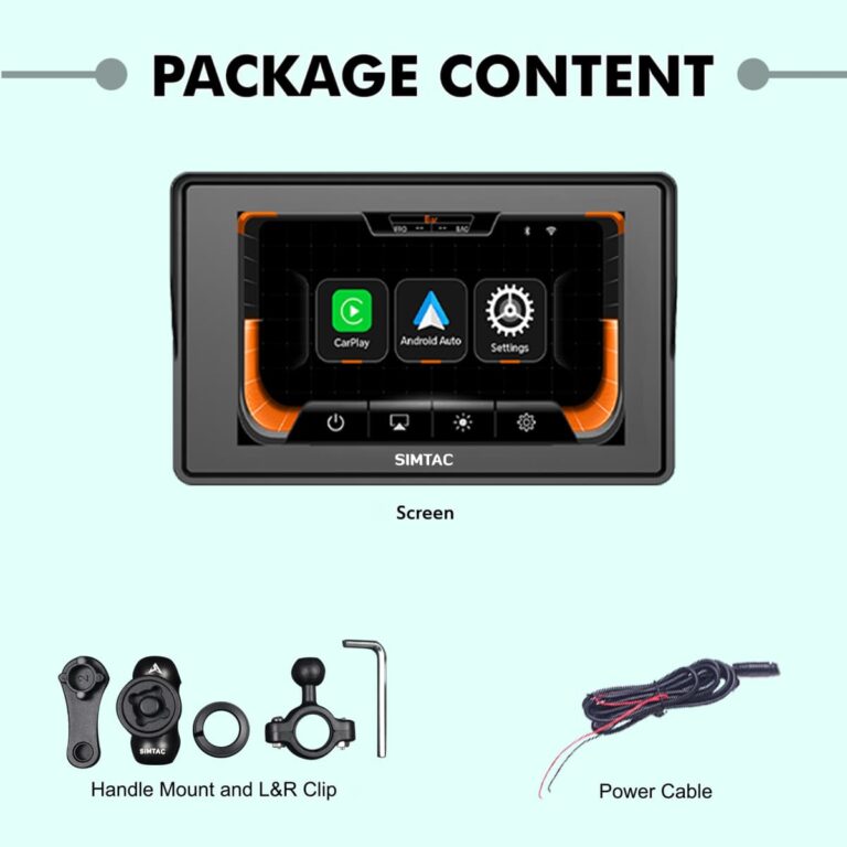SIMTAC M2 Motorcycle Gps display