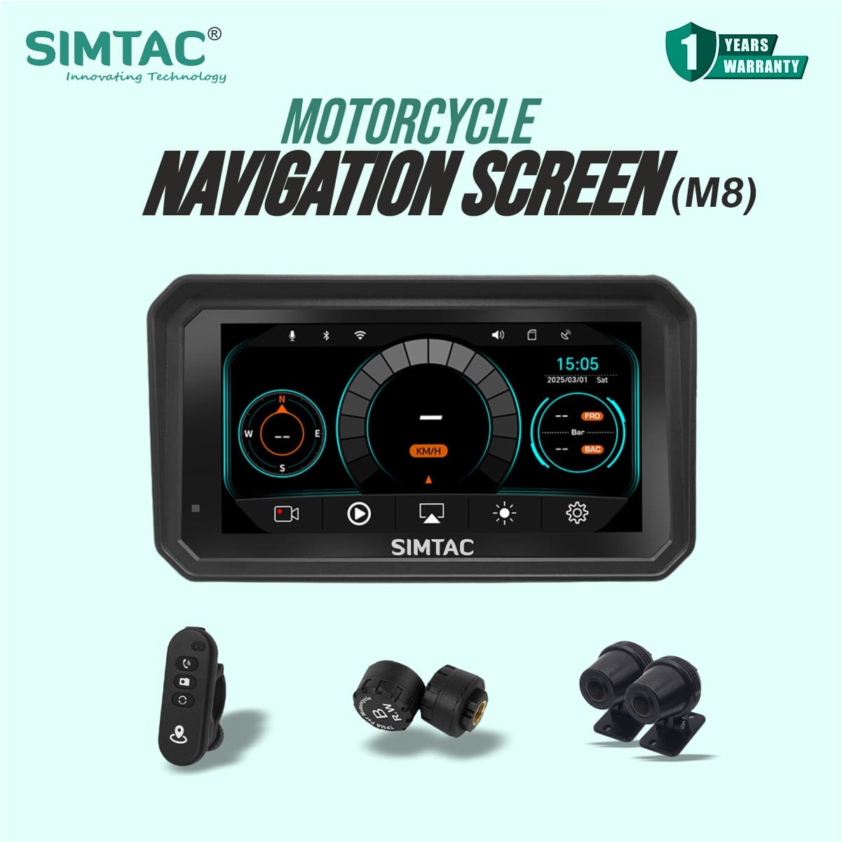 SIMTAC M8DT