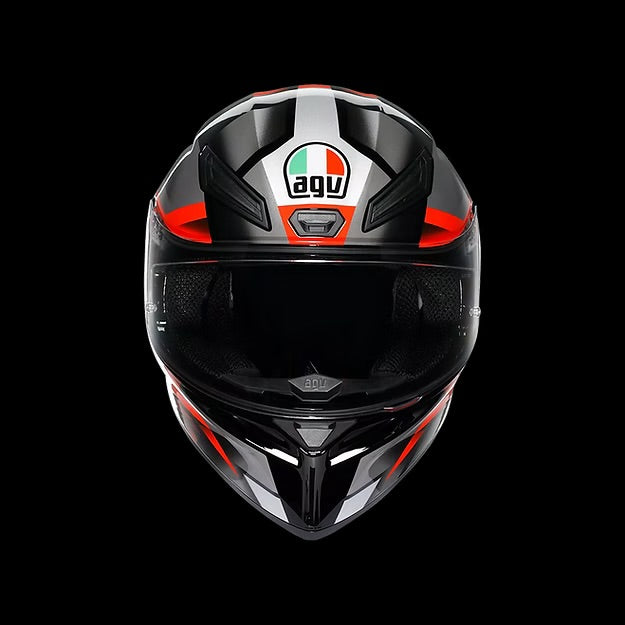 AGV K1 S FASTLAP BLACK/GREY/RED DOT(E2206)