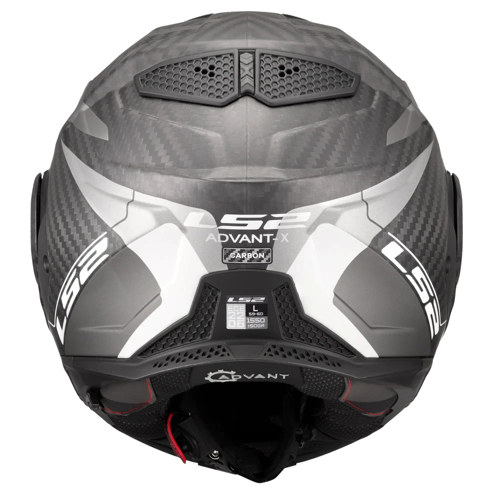 LS2 FF901 ADVANT X CARBON HORIZON SILVER GREY