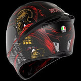 AGV K1 S HELMET - GLADIATOR (ISI & ECE2206)