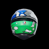 AGV K1 S BANG MATT ITALY/BLUE DOT(E2206)