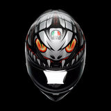 AGV K1 S LYZARD MATT BLACK/GREY/RED DOT(E2206)