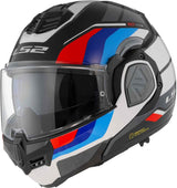 LS2 FF906 ADVANT SPORT GLOSSY BLACK BLUE RED