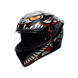 AGV K1 S LYZARD MATT BLACK/GREY/RED DOT(E2206)
