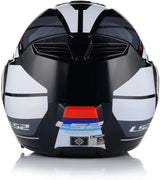 LS2 FF906 ADVANT SPORT GLOSSY BLACK BLUE RED