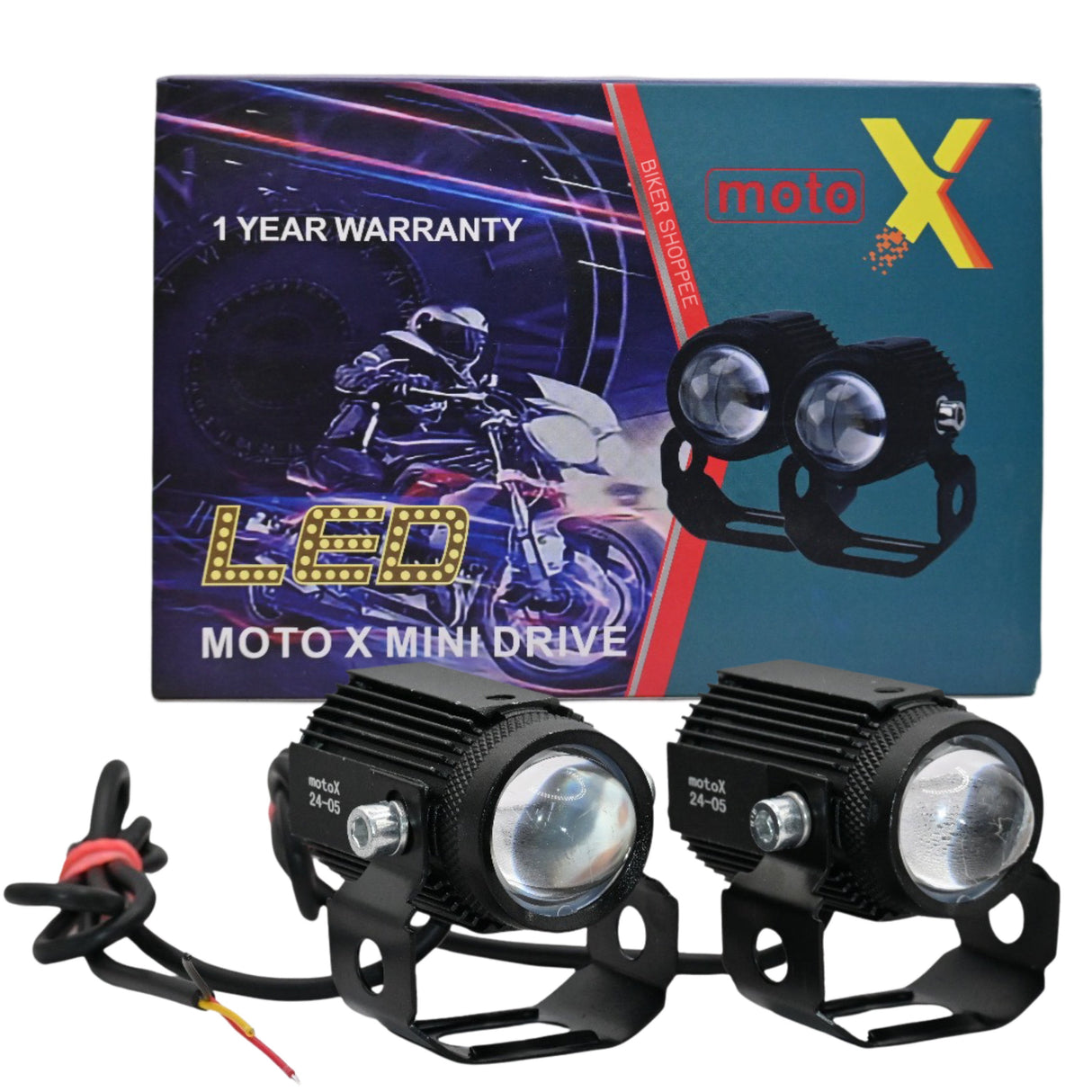 MOTOX MINI DRIVE FOG LIGHT PAIR PREMIUM