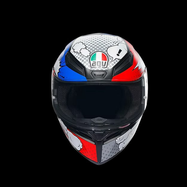 AGV K1 S BANG MATT ITALY/BLUE DOT(E2206)