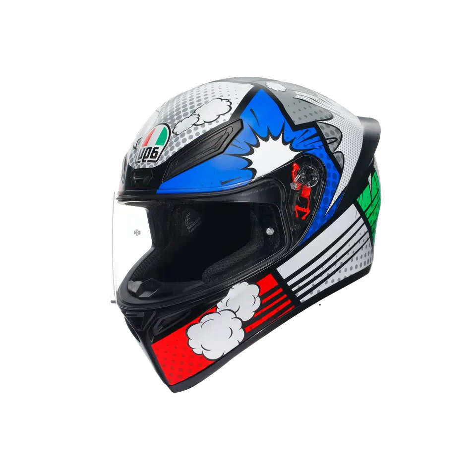 AGV K1 S BANG MATT ITALY/BLUE DOT(E2206)
