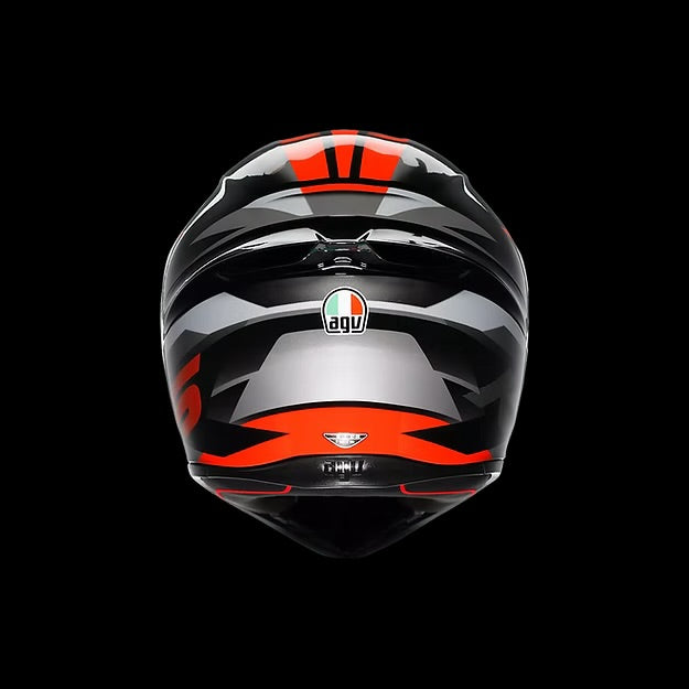 AGV K1 S FASTLAP BLACK/GREY/RED DOT(E2206)
