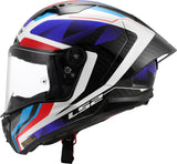 LS2 FF805 THUNDER CARBON GP AERO RAUTE GLOSS