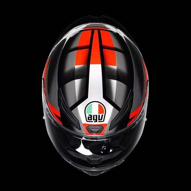 AGV K1 S FASTLAP BLACK/GREY/RED DOT(E2206)