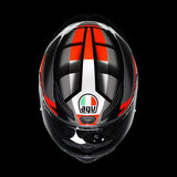 AGV K1 S FASTLAP BLACK/GREY/RED DOT(E2206)